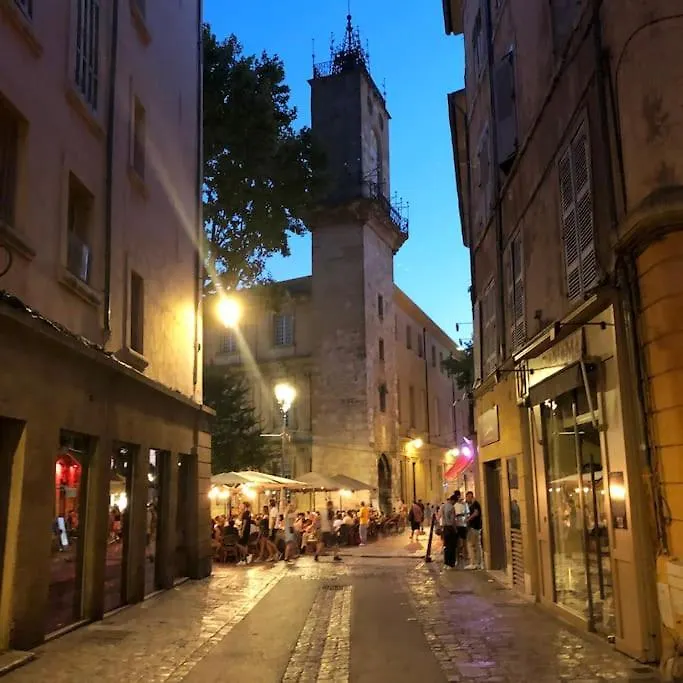 Appartement Vieille Ville 55 M2 Avec Terrasse 16M2 Et 2Chambres Vraie Climatisation Aix-en-Provence 0*,